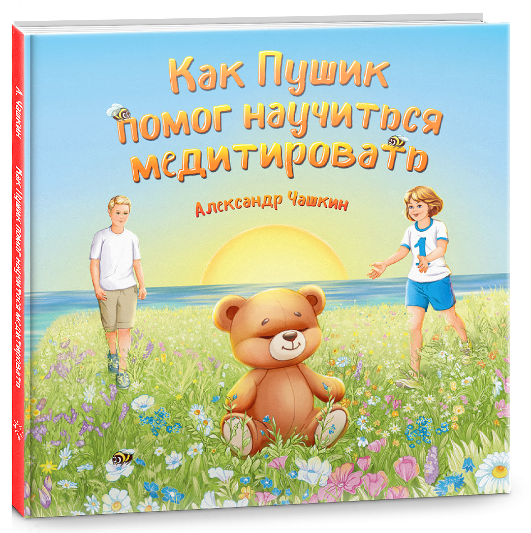 Книга Как Пушик помог научиться медитировать